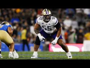 10: Chicago Bears – OL – Troy Fautanu – Washington  
