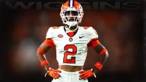 20: Tampa Bay Buccaners – DB – Nate Wiggins – Clemson   