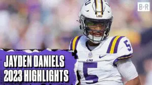3: New England Patriots – QB – Jayden Daniels – LSU     