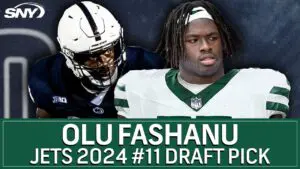 7: Tennessee Titans – OL – Olu Fashanu – Penn State   