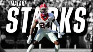 29. Washington Commanders – S – Malaki Starks – Georgia 