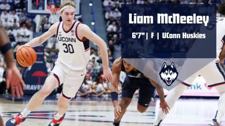 18. Washington Wizards – Liam McNeeley – UConn
