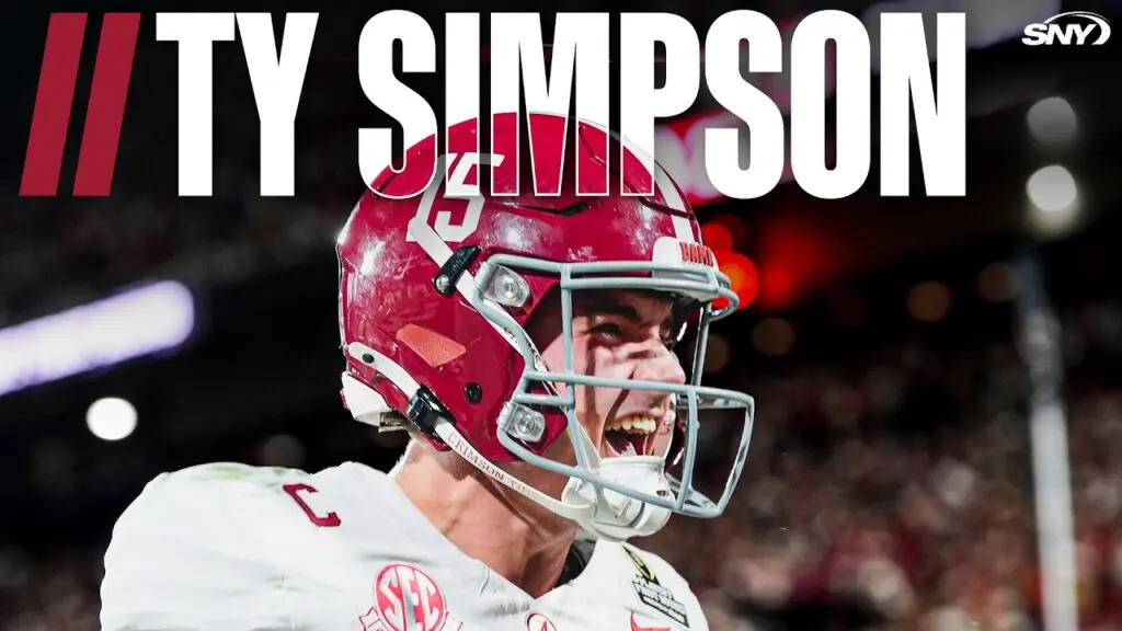 13  Rams – Ty Simpson – Alabama
