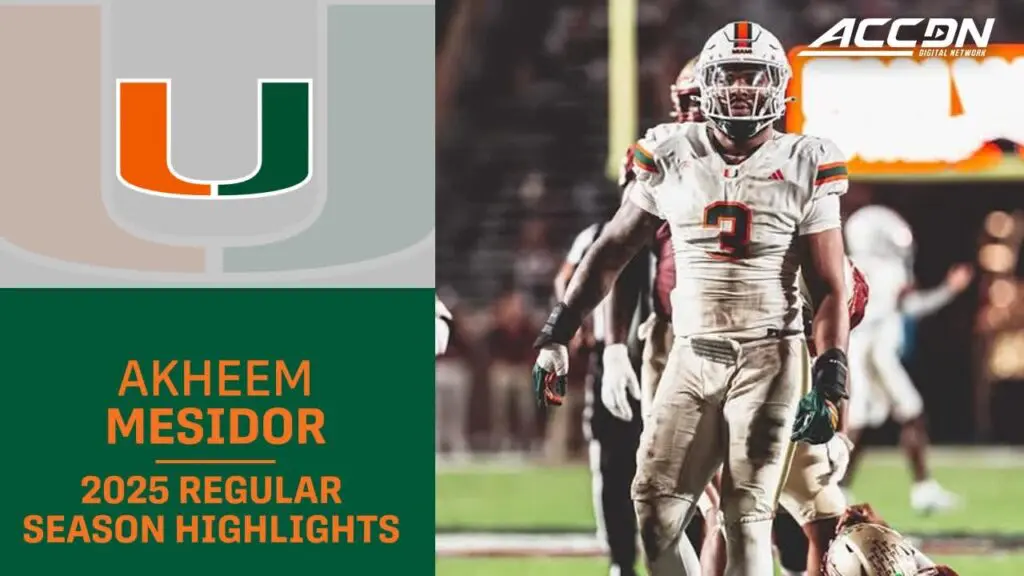 31  Patriots – Akheem Mesidor – Miami